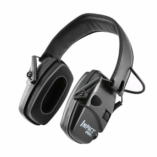 Electronic Hearing Protection Howard Leight Impact Sport Shooting Earmuffs - Picture 3 of 9
