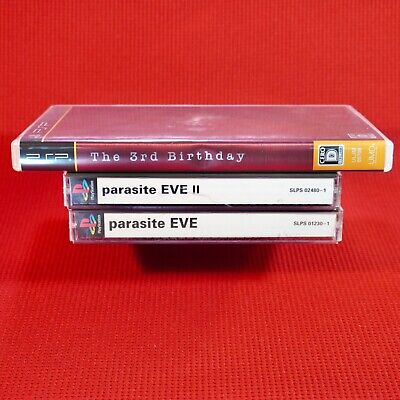 PlayStation -- Parasite Eve -- PS1. JAPAN GAME. Spine Card. work fully.  19915