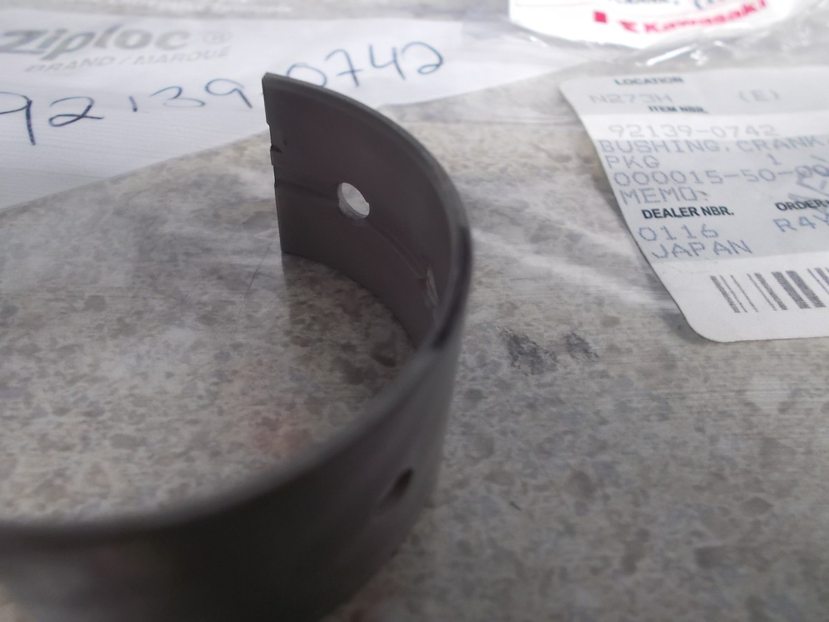 NOS OEM Kawasaki Crank Bushing Black 2012-2017 ZX1400 Ninja ZX-14R