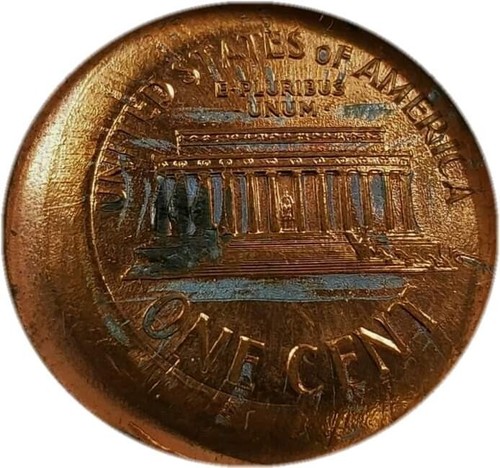 1998 Large Broadstruck Lincoln Penny - Picture 4 of 4