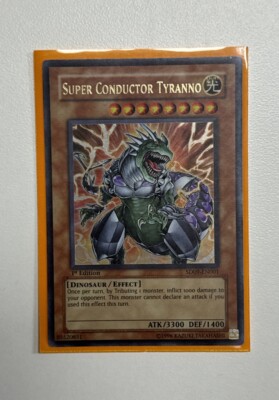 Yu-Gi-Oh! Super Conductor Tyranno SD09-EN001 Ultra Rare 1st Edition Near Mint