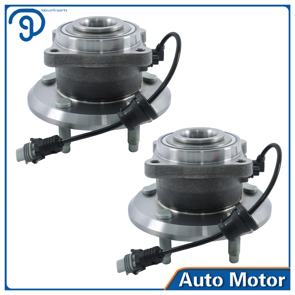 Conjunto de buje de cojinete de rueda trasera con ABS para Chevy Equinox Pontiac Torrent Foto 2 de 4