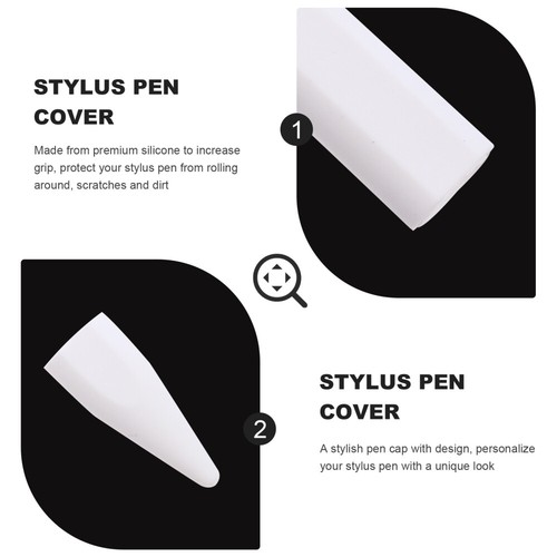 Stylus Cover Stylus Pen Case Cover Silikonowa osłona ołówka Stylus Pen Sleeve - Zdjęcie 3 z 12