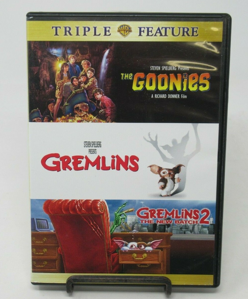 GREMLINS / GREMLINS 2 - NEW BATCH / THE GOONIES TRIPLE FEATURE 3