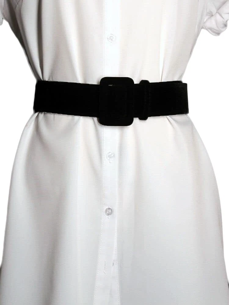 black velvet belt for dress Black Velvet (Micro Velvet) Sash Belt by Satin Swank