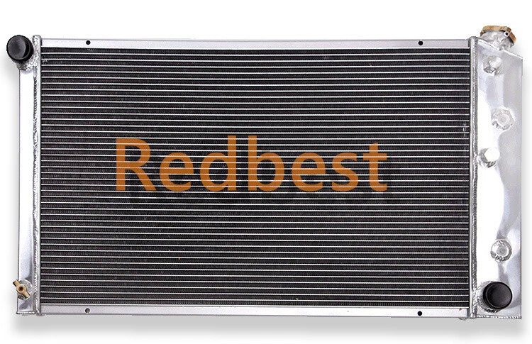 4 ROWS ALUMINUM RADIATOR For Chevelle GTO Cutlass Lemans 1968-1972 7.4L #161 - Image 3 of 4