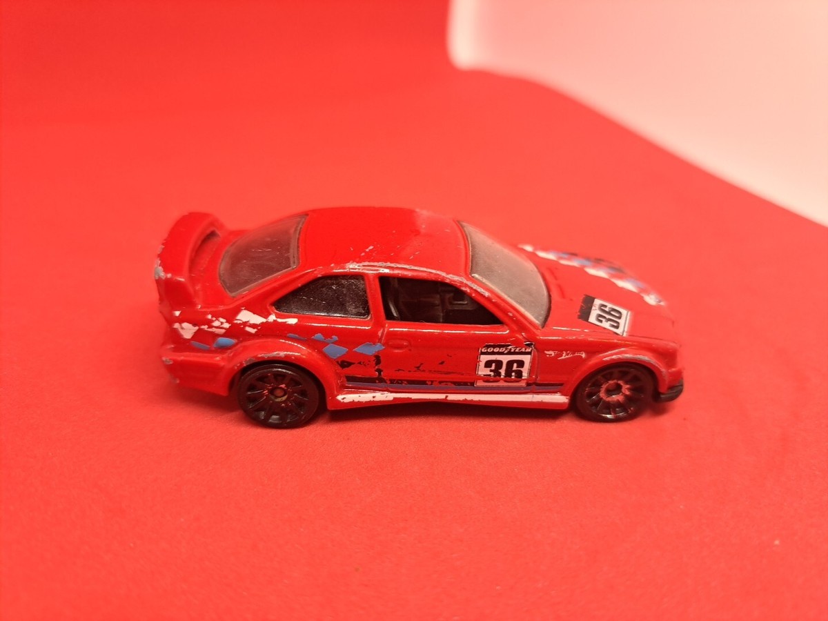 Hot Wheels - '94 BMW M3 GTR E36 Red - Diecast Collectible - 1:64
