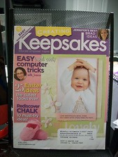 CREATING KEEPSAKES APRIL 2007 MAGAZINE SCRAPBOOKING EASTER IDEAS COMPUTER TRICKS