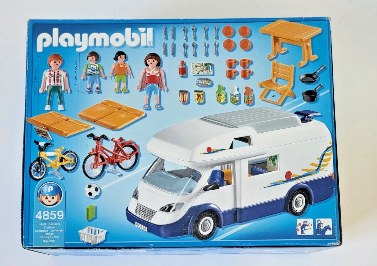 PLAYMOBIL Grand camping car réf 4859 dès 4 ans