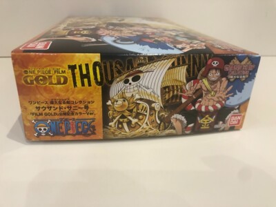 BANDAI One Piece Thousand Sunny plastic model FILM GOLD release