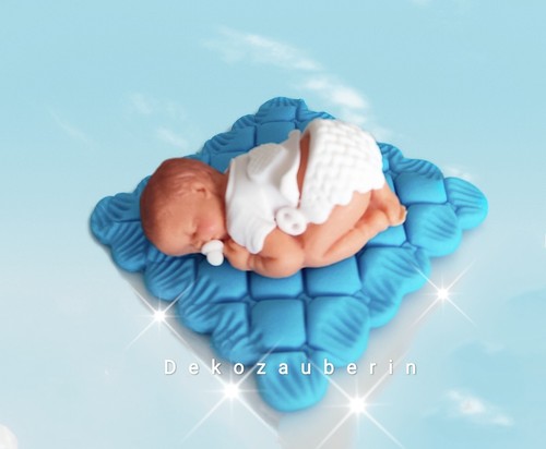Baby Taufe Geburt Babyparty Taufdeko Tortendeko Tortenfiguren Aufleger Fondant - Bild 23 von 59