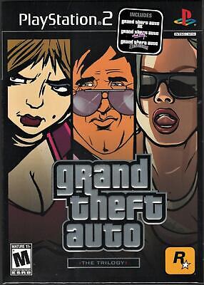 Grand Theft Auto: The Trilogy Standard Edition PlayStation 2 37111 - Best  Buy