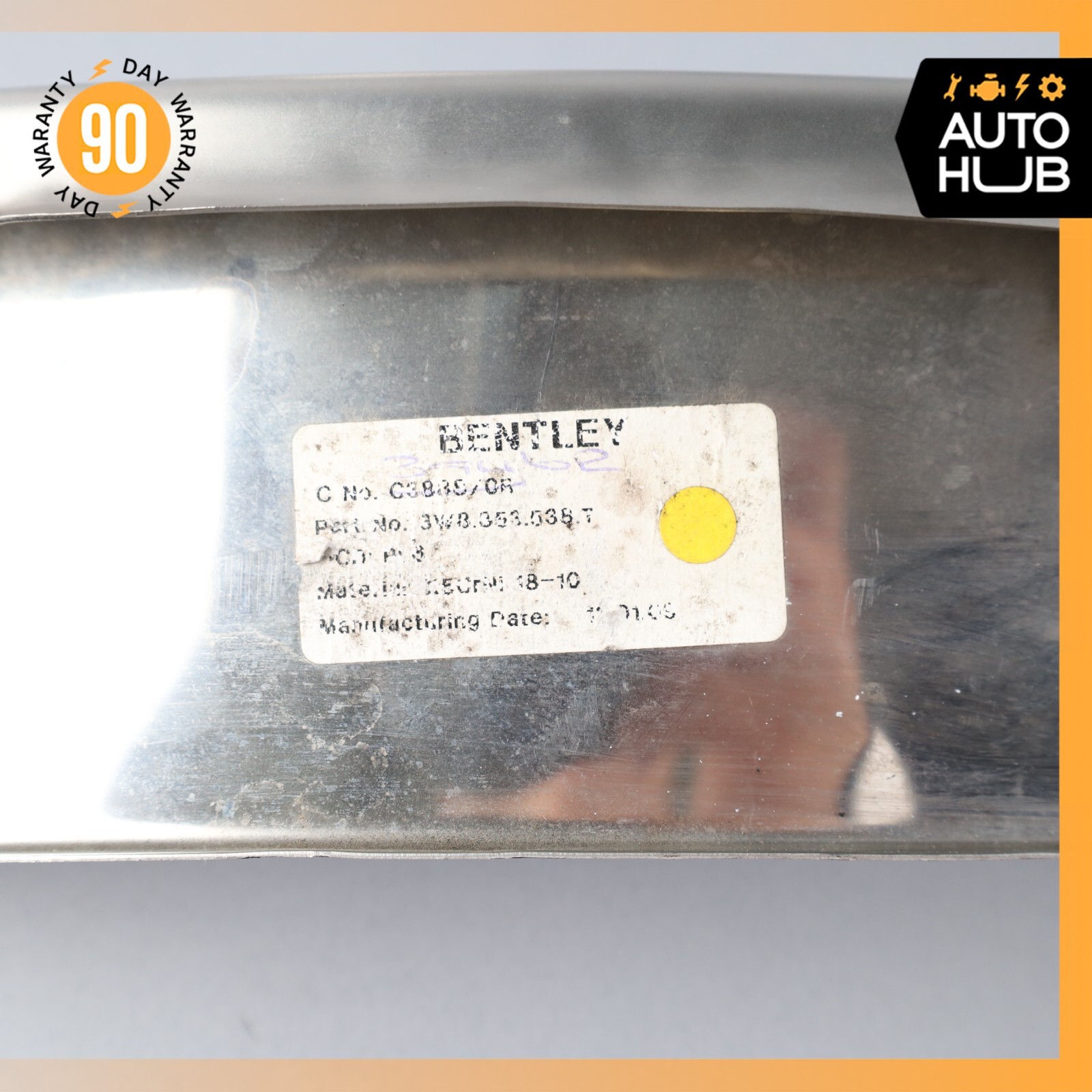 Bentley Continental GTC Speed Left & Right Side Outer Door Step Sill OEM 83k
