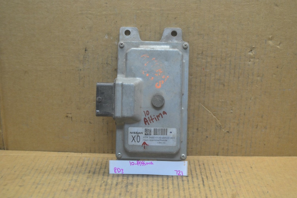 2010 Nissan Altima Transmission Control Unit TCU Module 31036ZX00D