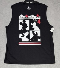 DISNEY Parks Disneyland Mickey Mouse Sleeveless Tank Top Mens Large NEW