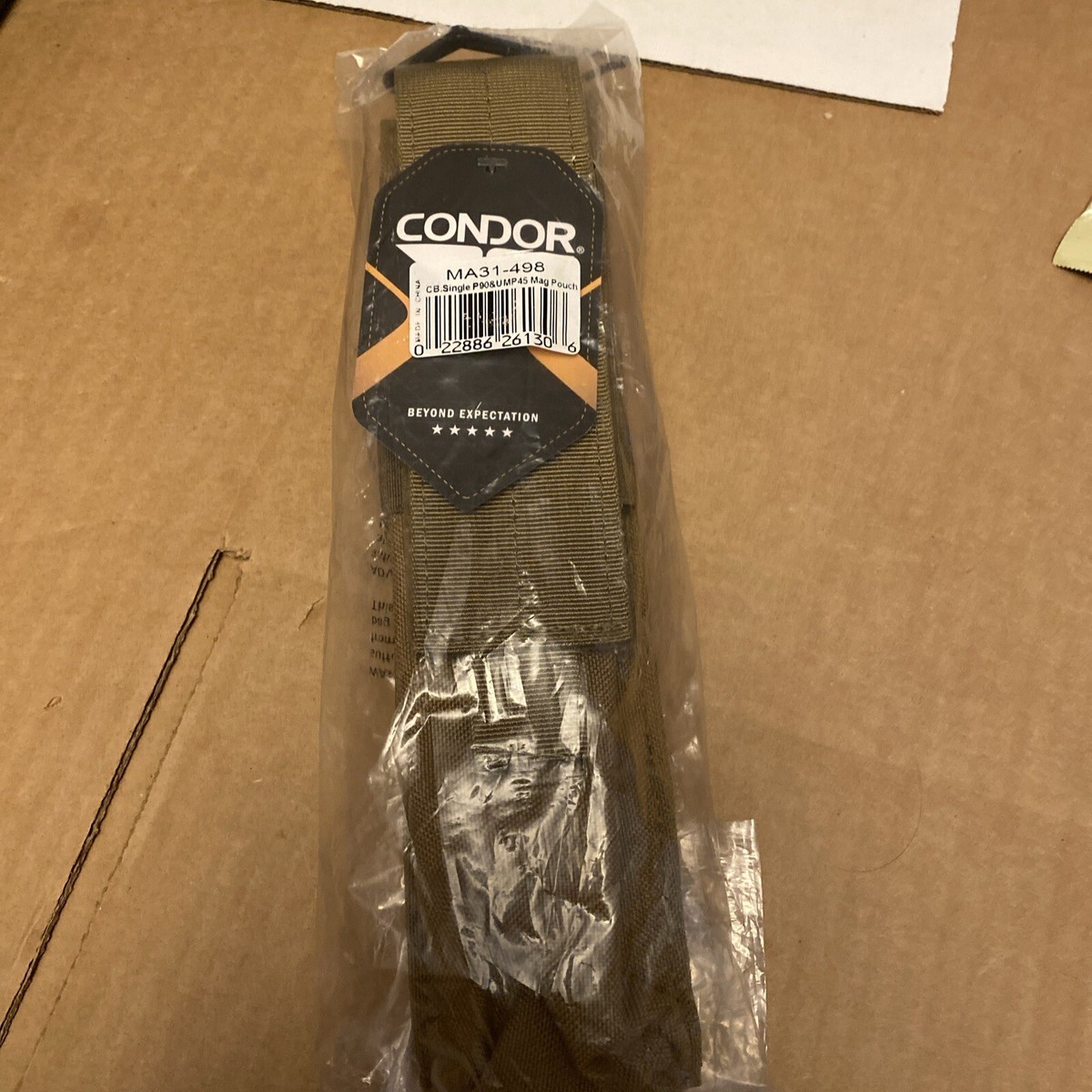 Magazine Condor MOLLE P90 UMP Mag Pouch, Black Best AR