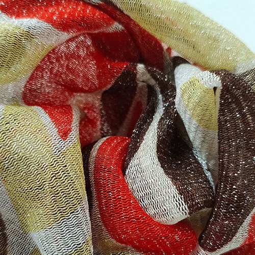 Women Fashion Stretch Lace Scarf Bandana Printed Neckerchief HeadbandNeck Wrap🔥 - Picture 10 of 21