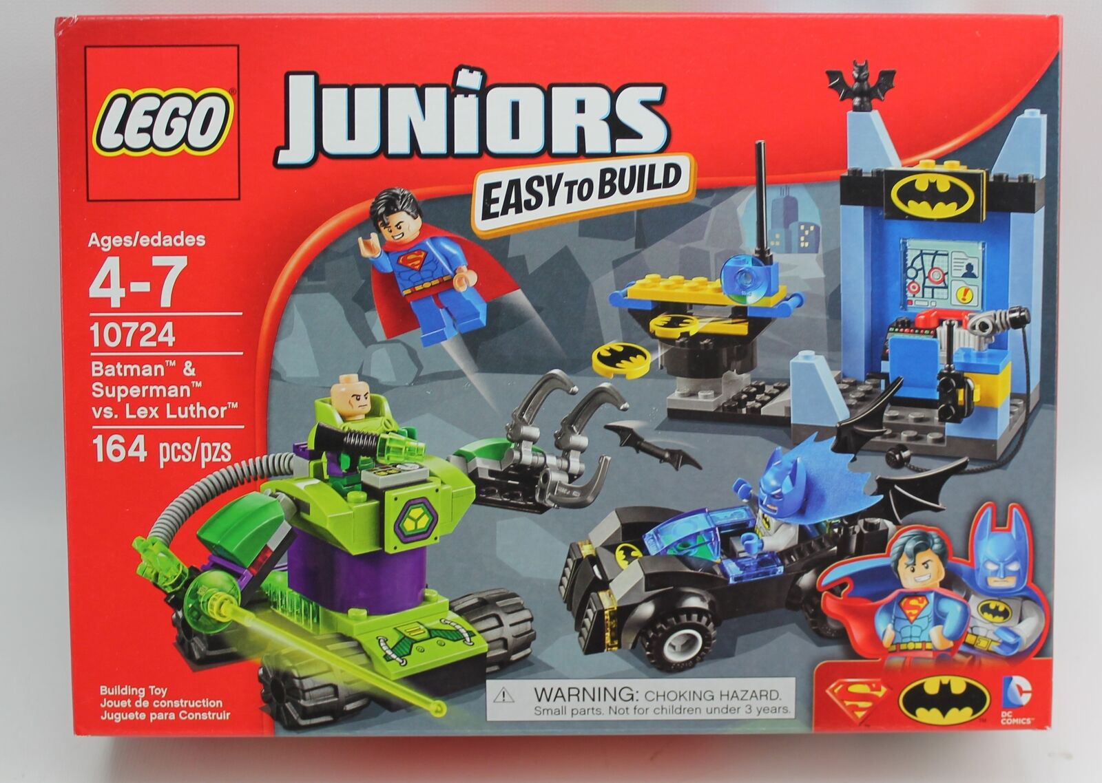 Lego Juniors Easy To Build Batman & Superman Vs. Lex Luthor Set 10724