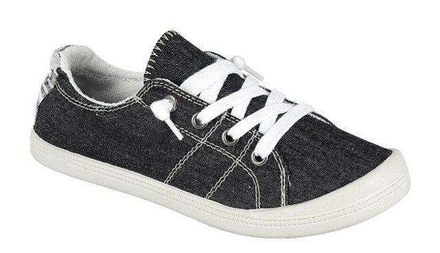 no tie canvas sneakers
