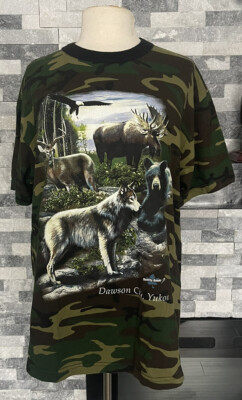 Alstyle Apparel & Activewear Men s Graphic T-Shirt  Cotton Multicolor Sz L