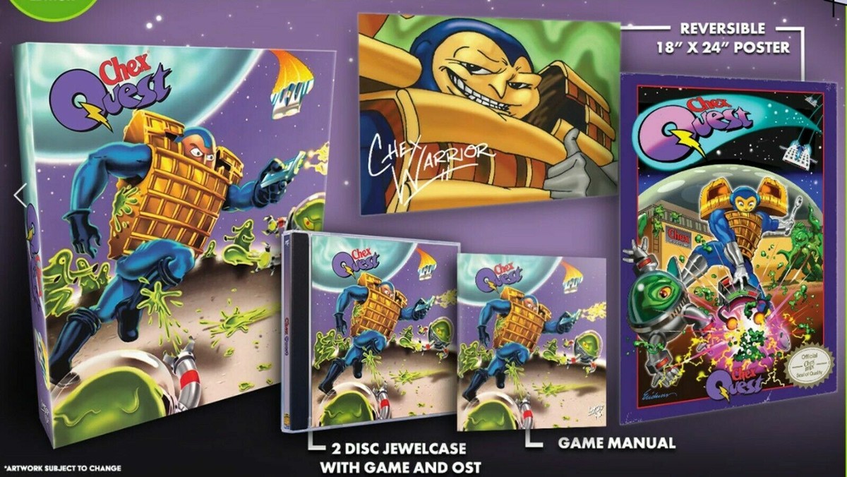 Chex Quest Complete Big Box Edition (PC Game Doom Mod) Limited Run