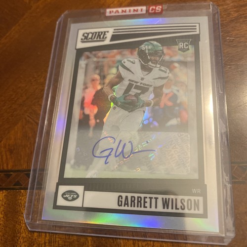 2022 Chronicles Score Garrett Wilson Holo Auto /75 #SP-306