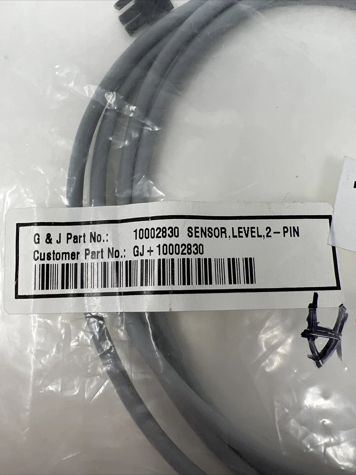 Glunz & Jensen PN: 10002830, 2-Pin Level Sensor Cable For Raptor 68 Machine - Image 3 of 4