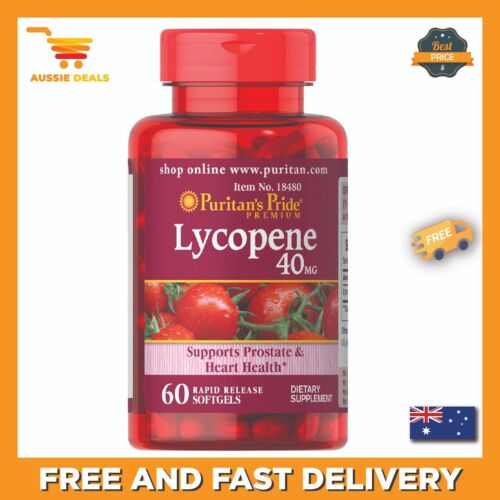 Puritan'S Pride Lycopene 40 Mg, Supplement for Prostate and Heart Health Support - Picture 1 of 5