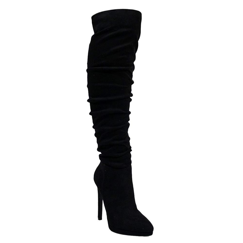 Ll Gisele - 7 7 - - 2 Lyte alto del muslo material elástico Gamuza Puntera Puntiaguda Stiletto.. b5a0b5 Ll Gisele - 7 7 - - 2 Lyte alto del muslo material elástico Gamuza Puntera Puntiaguda Stiletto.. b5a0b5