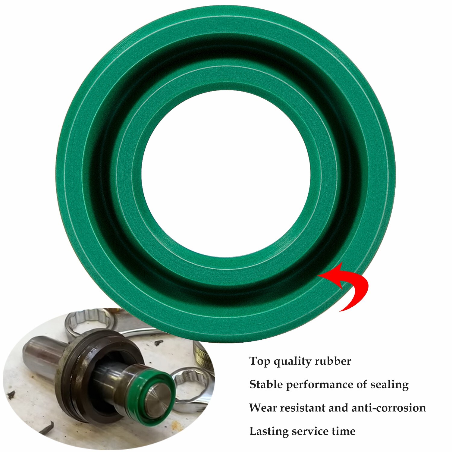 DURAFORCE U-Cup Seal for SEARS Floor Jack 328 Series 22x40x12mm 328.12001, 328.12002 etc