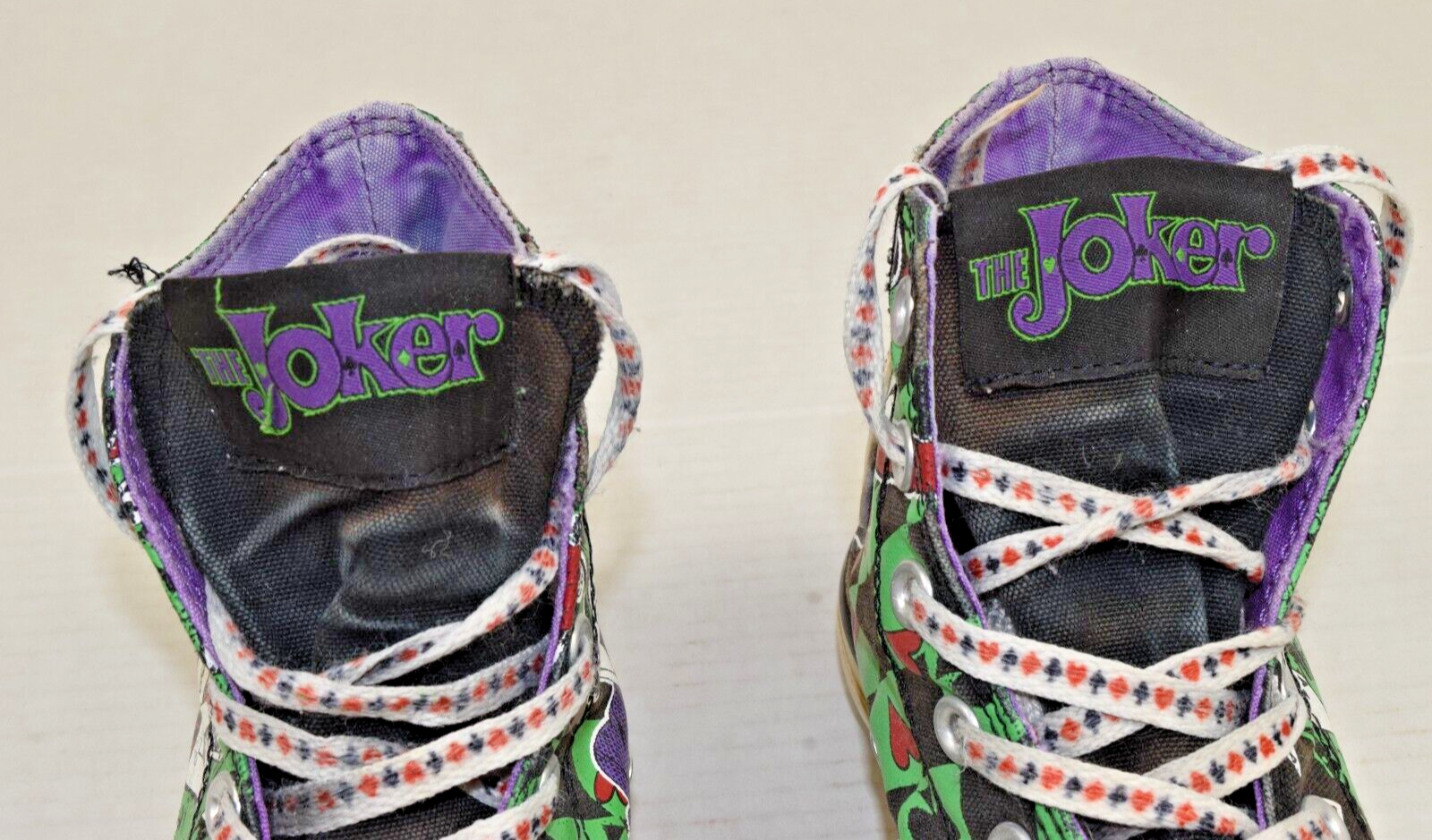 SAOLA Converse All Star alte taglia 5 uomo 2012 Jokers Wild HA suola