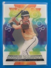 Henry Davis  2022 Upper Deck Goodwin Champions SPLASH OF COLOR  3-D  #LS-HD