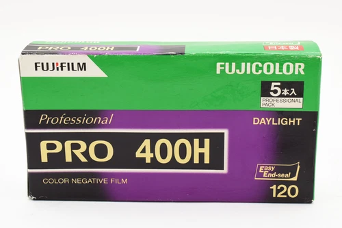 [Open Box] Fuji Fujifilm color Pro 400H 120 film 5 rolls expired 5/2017 JAPAN