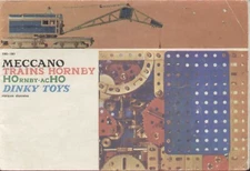 HOrnby-acHO 1960/61 MECCANO HORNBY OO DINKY TOYS catalogue + price FF F aa