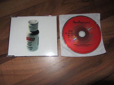 FOO FIGHTERS Breakout OOP 2000 EUROPEAN CD single 2 live tracks