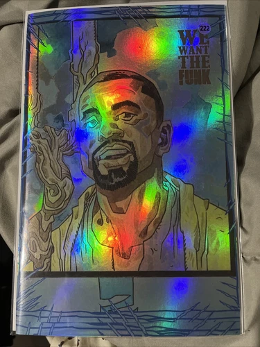 Ninja Funk #1 Stashhhloot NYCC Exclusive Yeezeus Art Card Foil Limited to 50