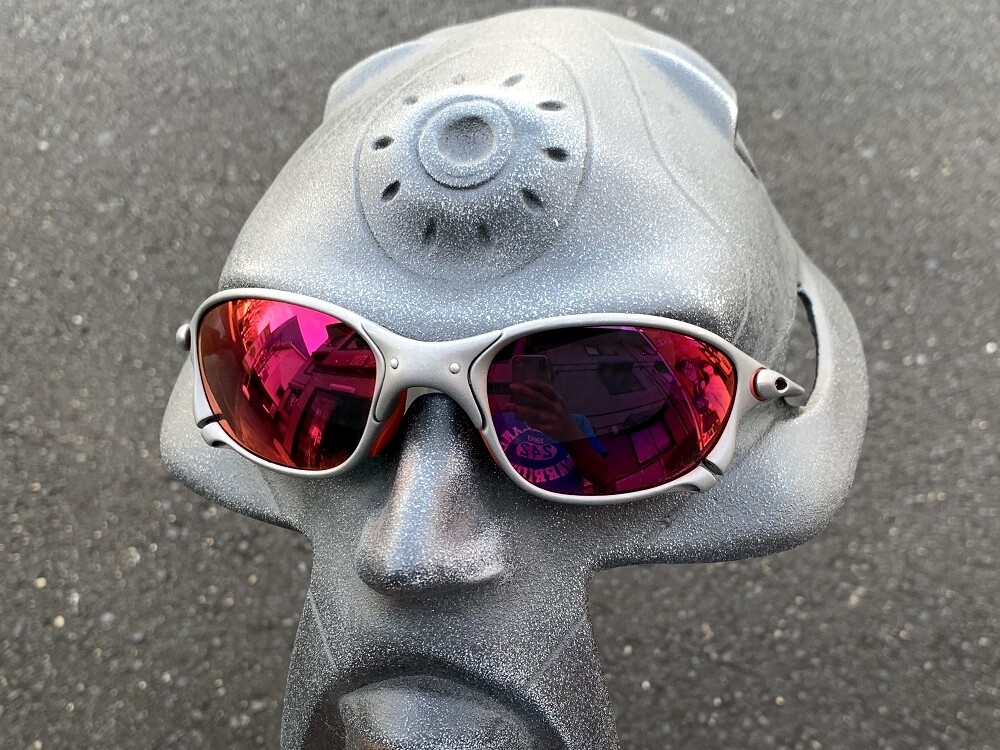 オークリーサングラス　レッド ブラック ミラーコーティング OAKLEY 並行輸入品 オークリー(OAKLEY) サングラス プラズマ