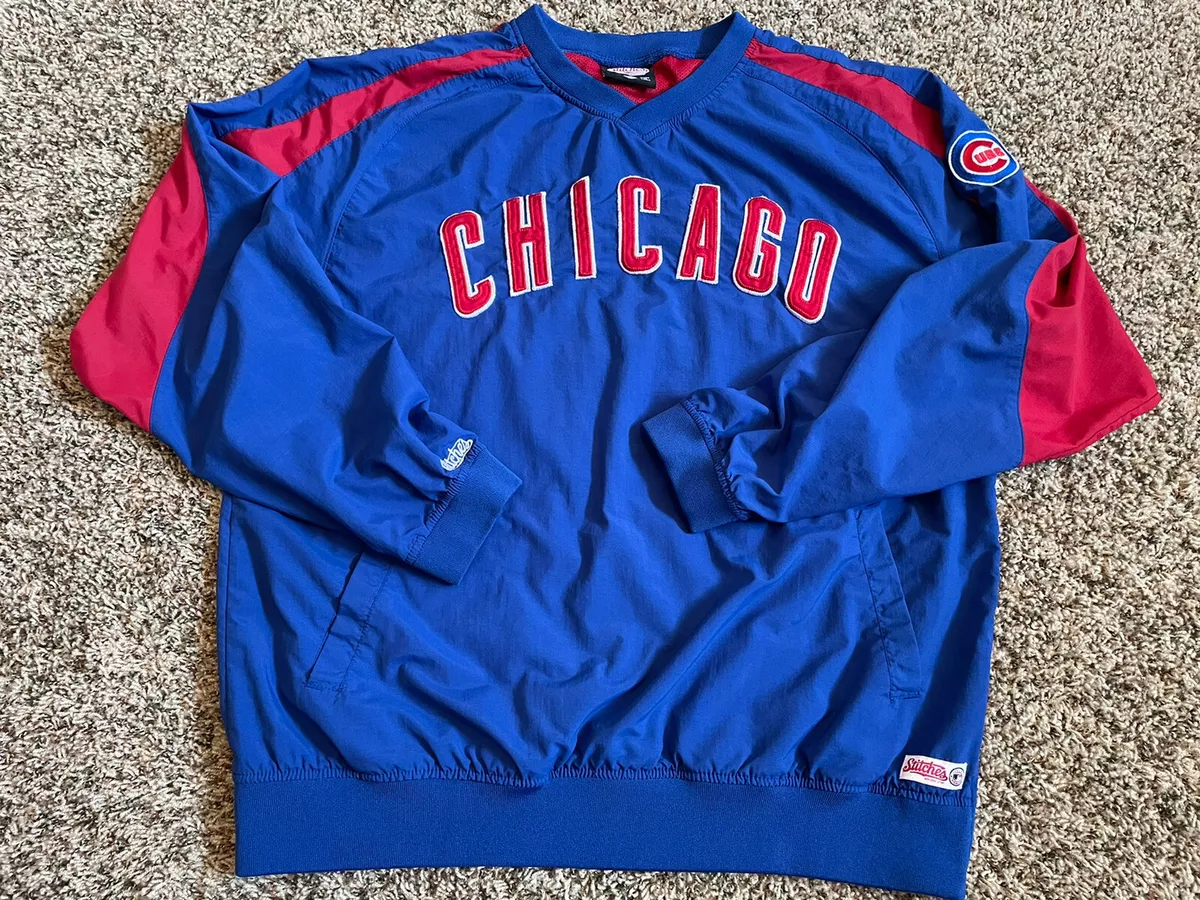 chicago cubs pullover jersey