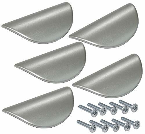 Aerzetix - Set di maniglie per cassetti e armadi, in metallo opaco (5, 32 (d8e)