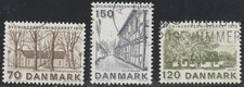 Denmak 1975 SC# 570 - 572 - European Architectural Heritage Year  Used Lot # 146