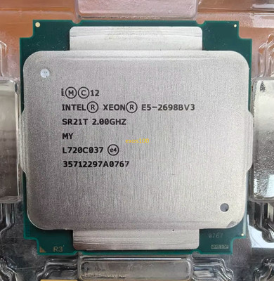 Intel Xeon E5-2698B V3 135W 2.0 GHz 40MB SR21T 16C 32T LGA2011-3 CPU Processor