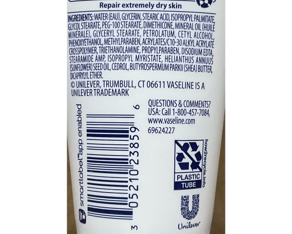 Vaseline Intensive Care Advanced Repair Unscented Lotion - 2 fl oz (60 ml)