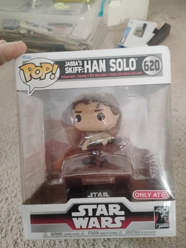 Funko Pop! Deluxe: Star Wars - Jabba's Skiff: Han Solo - Target (Exclusive) #620