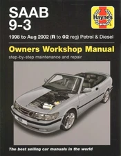 Saab 9-3 Owners Workshop Manual, Paperback by Legg, a K, Brand New, Free ship...