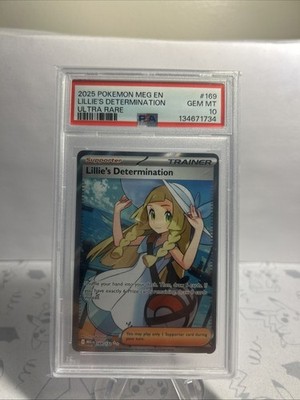2025 Pokemon Mega Evolution Lillie's Determination Ultra Rare #169