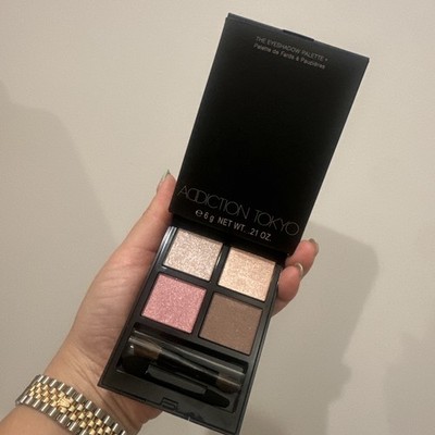 Addiction Tokyo Eyeshadow Palette 009 ENCHANTED LILAC Quad BNIB Japan Pink Nude