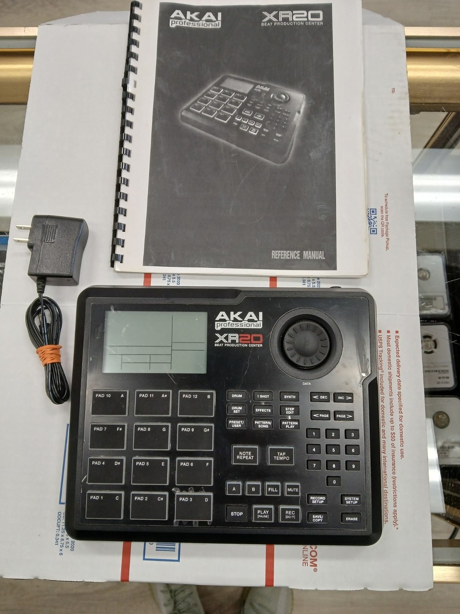 AKAI XR20 Professional Beat Production Center Drum Machine with