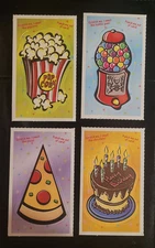 scratch and sniff stickers Vintage Mello Smello Valentines Cards 