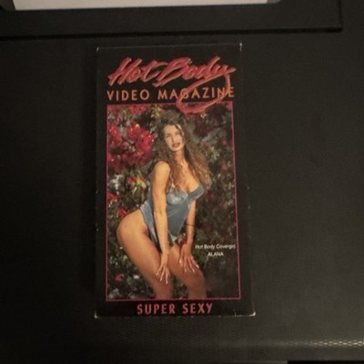 HOT BODY VIDEO MAGAZINE VHS Super Sexy Cover Girl Alana 1994  Rare