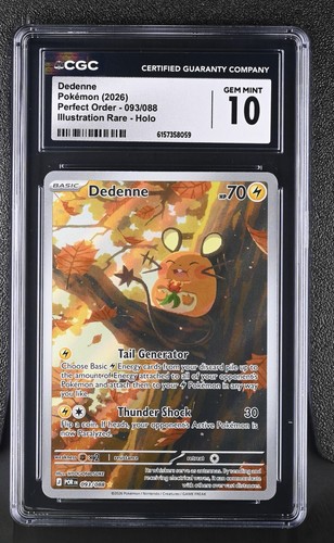 Dedenne graded CGC 10 for sale on eBay